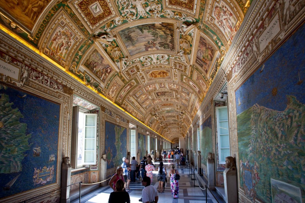 gallery of the maps vatican museums