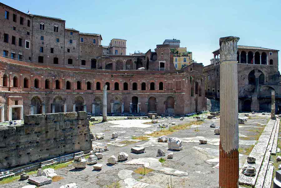Read more about the article Discover the Markets of Trajan in the Forum complex in Rome
