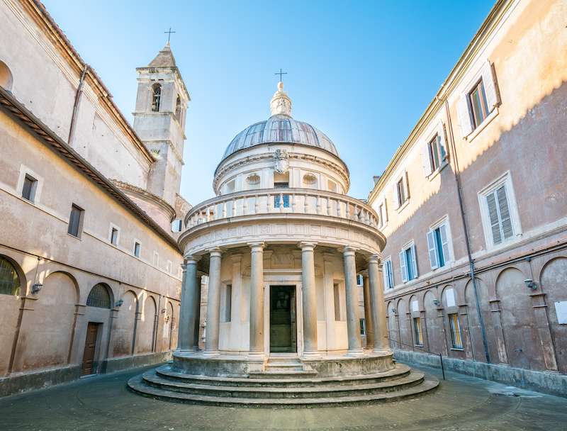 Read more about the article Discover the Temple of Bramante, San Pietro in Montorio in Rome