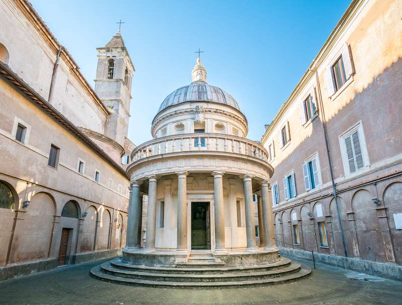 Discover The Temple Of Bramante San Pietro In Montorio In Rome 