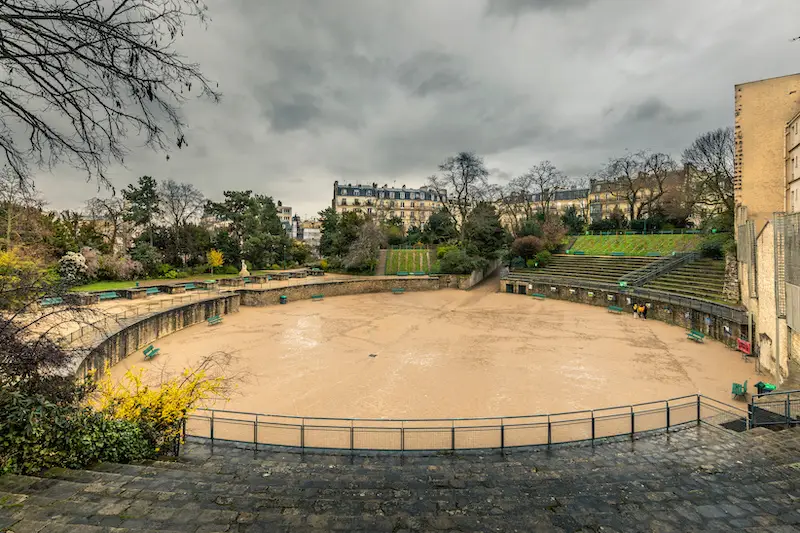 Amphithéâtre Arènes de Lutèce