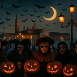 halloween in venice italy